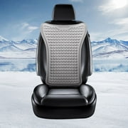 Wtgtog Car Seat Cushion With Back Support Pillow, Enhanced Comfort Memory Foam Design For Pain Relief, For Drivers And Office Use, Ergonomic Lumbar Comfort For Long Sitting Gray Free Size